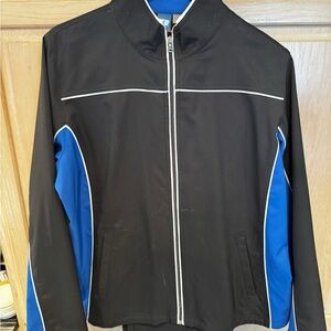 Black and Blue Athletic Jacket
